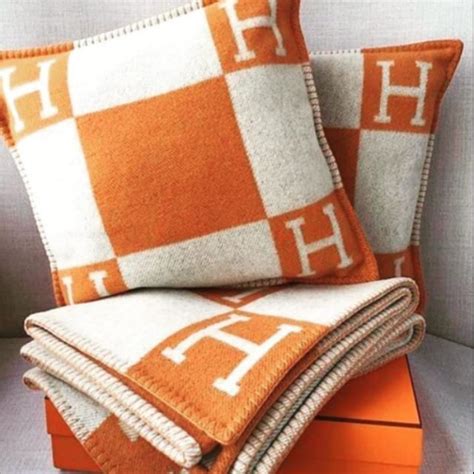 hermes picnic blanket|hermes pillows online.